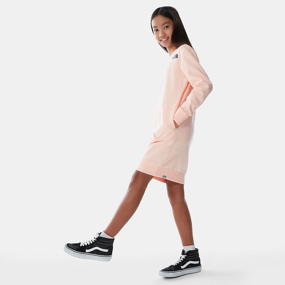 The North Face Dress Girls Australia - The North Face Drew Peak Coral (UIV-012695)